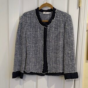Vineyard Vines Navy & White Tweed Jacket